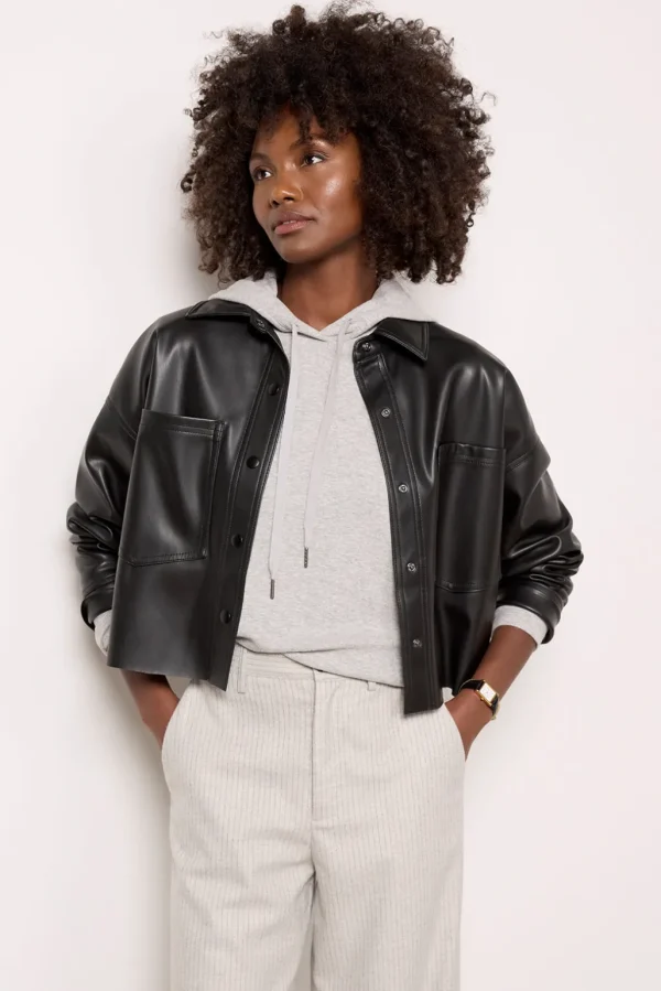 All Day Faux Leather Jacket