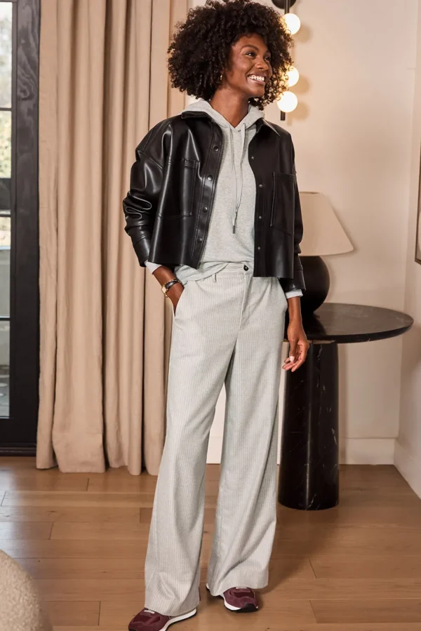 All Day Faux Leather Jacket