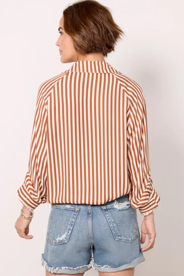 Alpine Drawstring Button Down