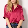 Aly Satin Shirt
