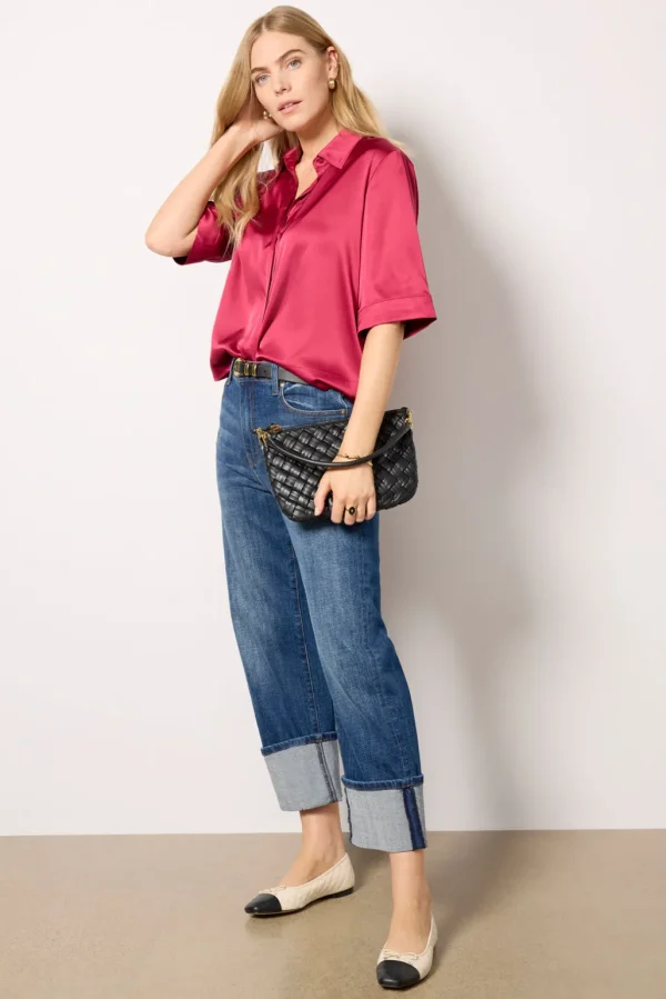Aly Satin Shirt