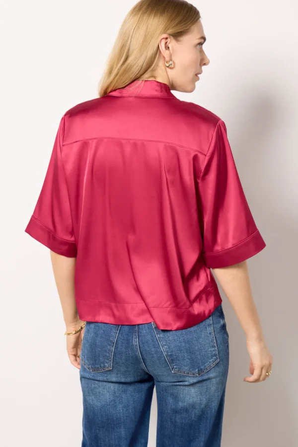 Aly Satin Shirt
