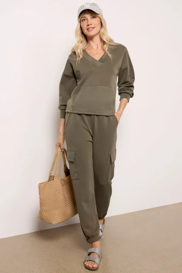 Ari V Neck Sweatshirt