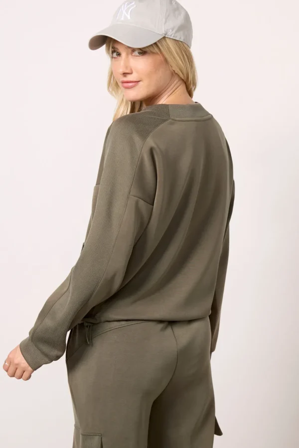 Ari V Neck Sweatshirt