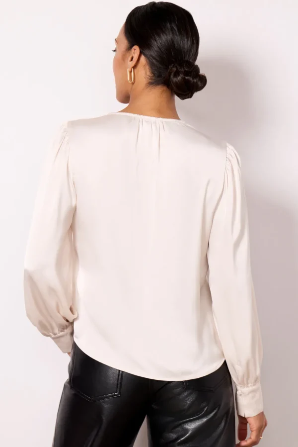 Ariella Lace Trim Blouse