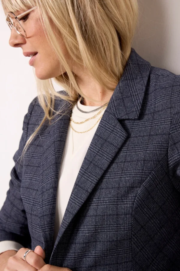 Asher Plaid Blazer
