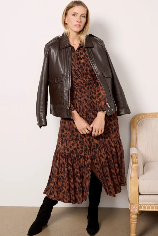 Aviator Zip Front Jacket