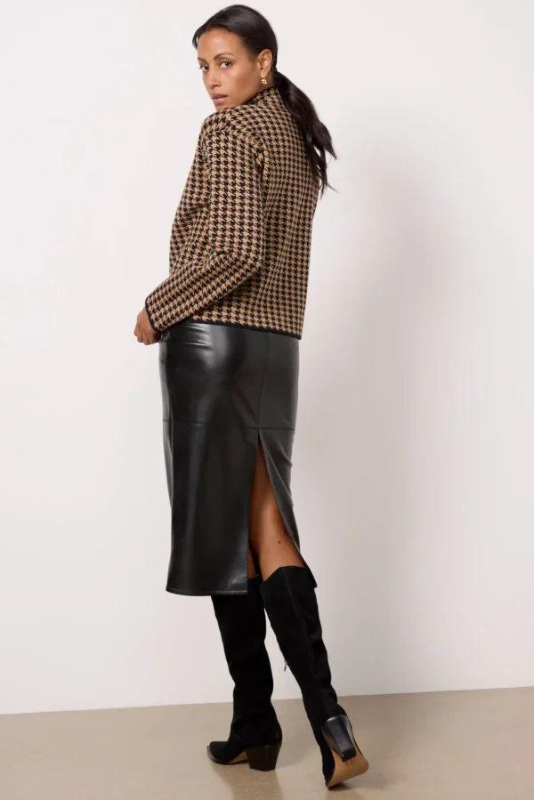 Better Than Leather Midi Skirt