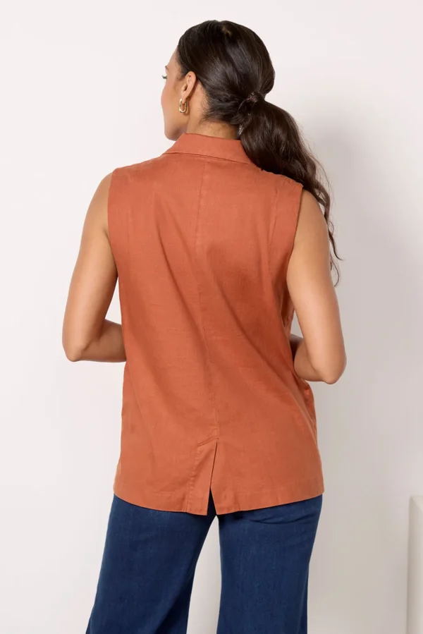 Cali Linen Vest