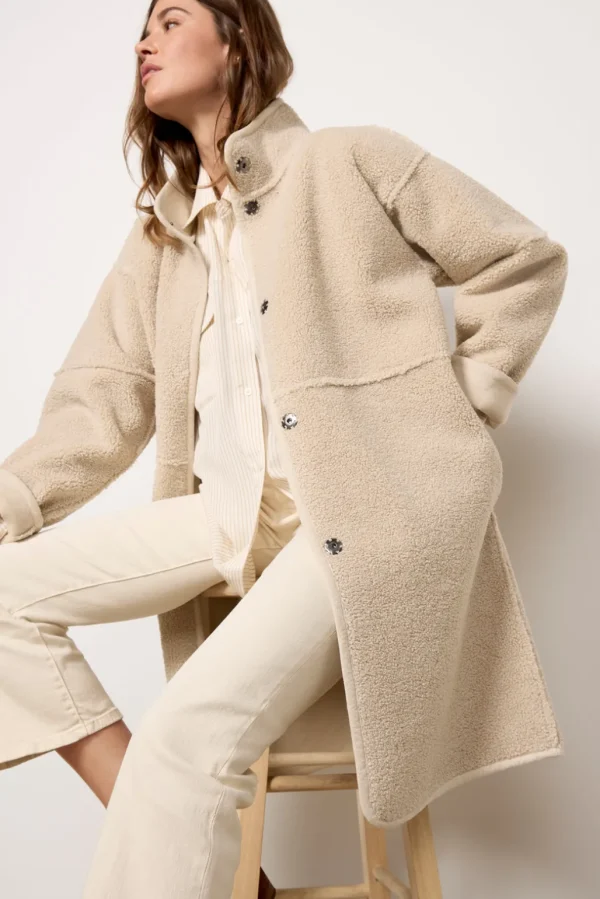 Cara Sherpa Coat