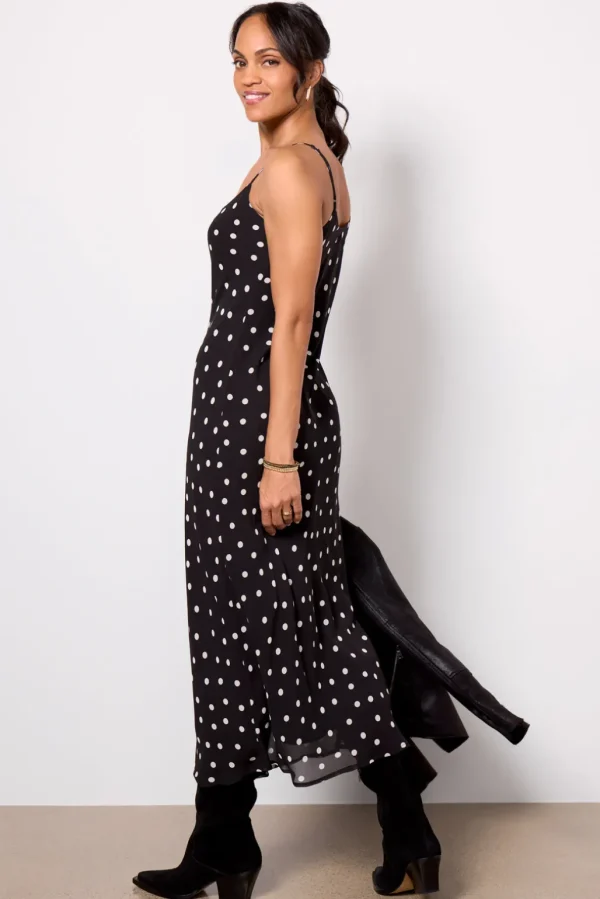 Cecily Polka Dot Slip Dress