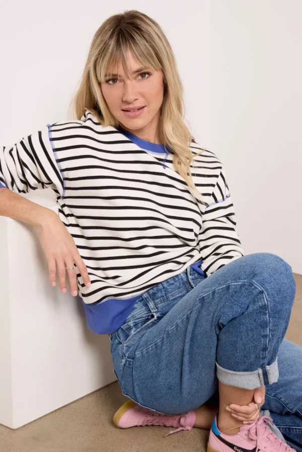 Charlize Crew Neck Sweatshirt