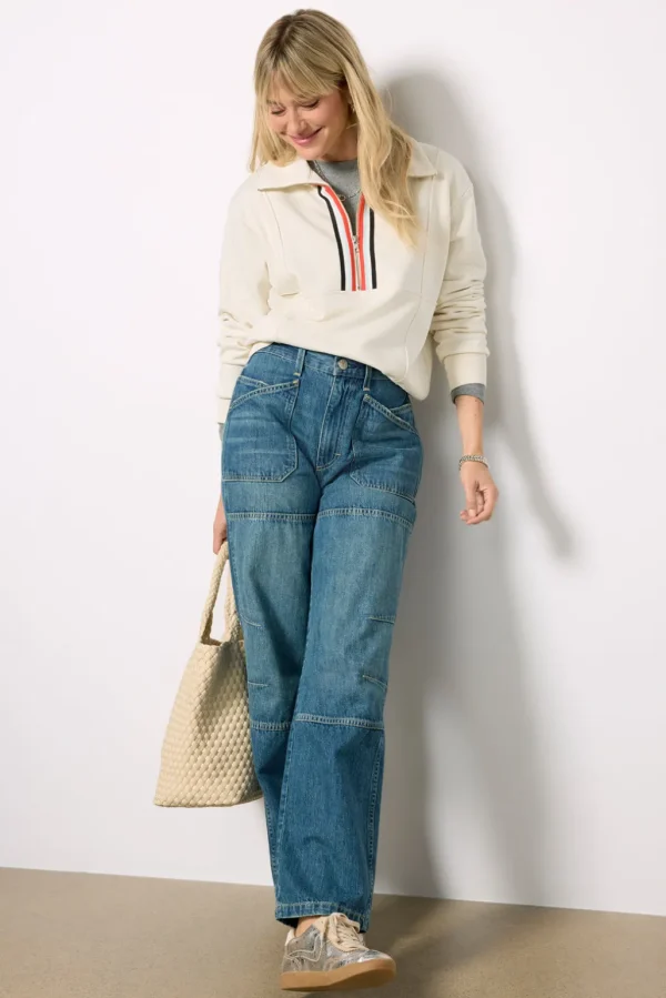 Chelsea Half Zip Sweatshirt