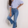 Claudine w/ Raw hem
