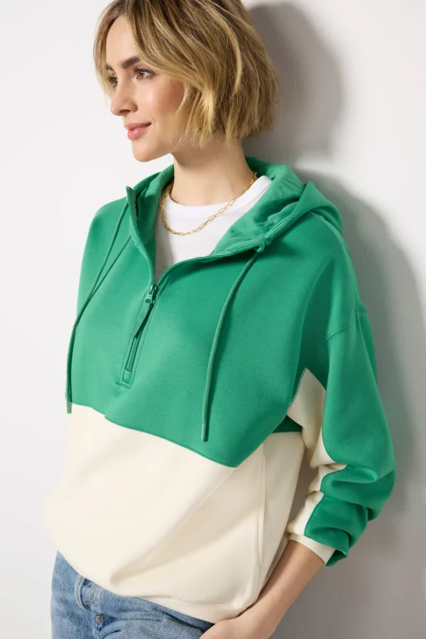 Colorblock Half Zip