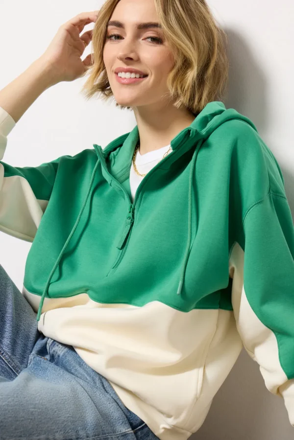 Colorblock Half Zip