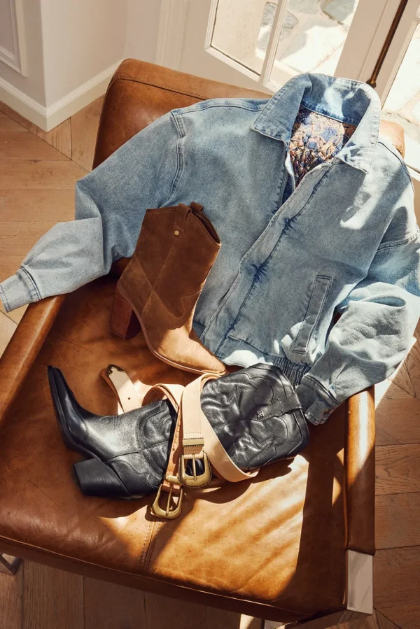 Denim Bomber Jacket