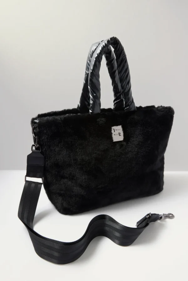 Duplex Reversible Fur Tote