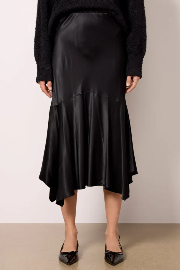 Edwina Satin Skirt