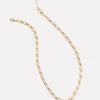Eliza Heart Coin Necklace