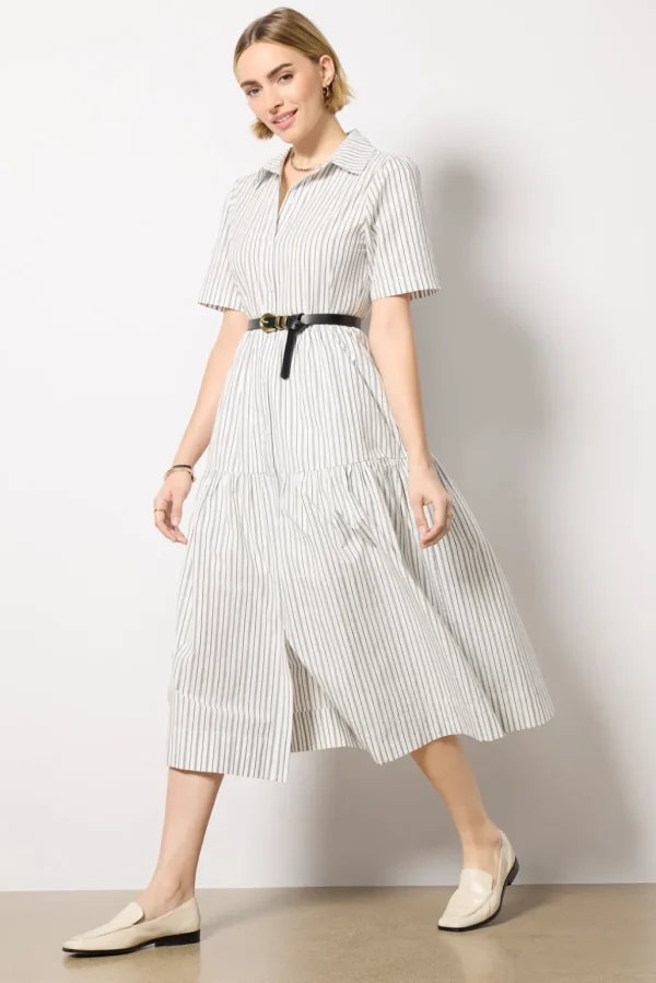 Ella Midi Shirt Dress