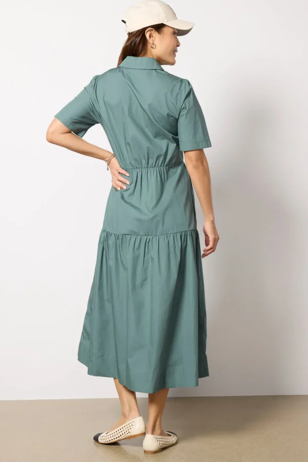 Ella Midi Shirt Dress