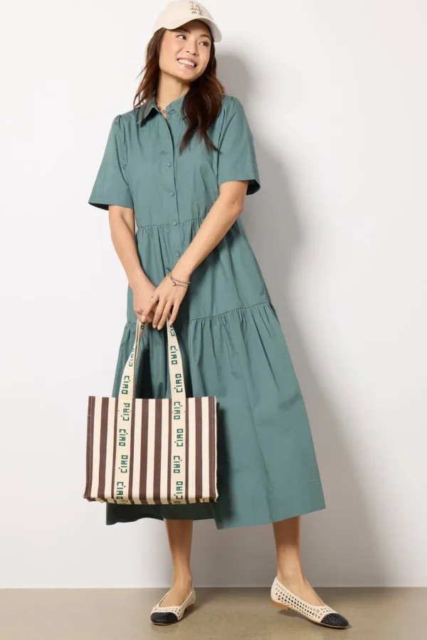 Ella Midi Shirt Dress