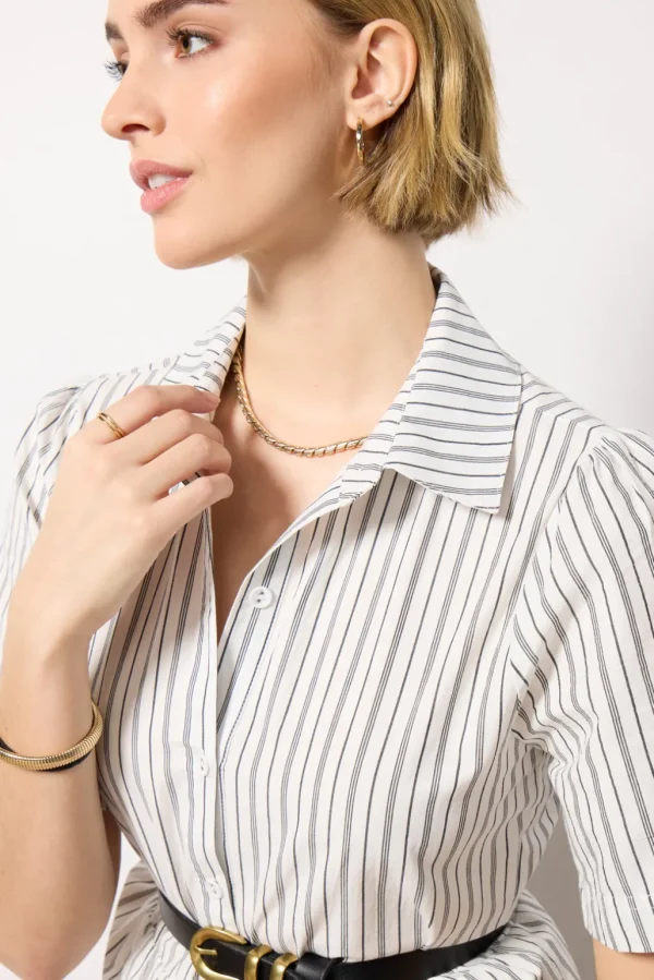 Ella Midi Shirt Dress