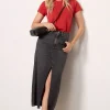 Featherweight Clara Midi Skirt