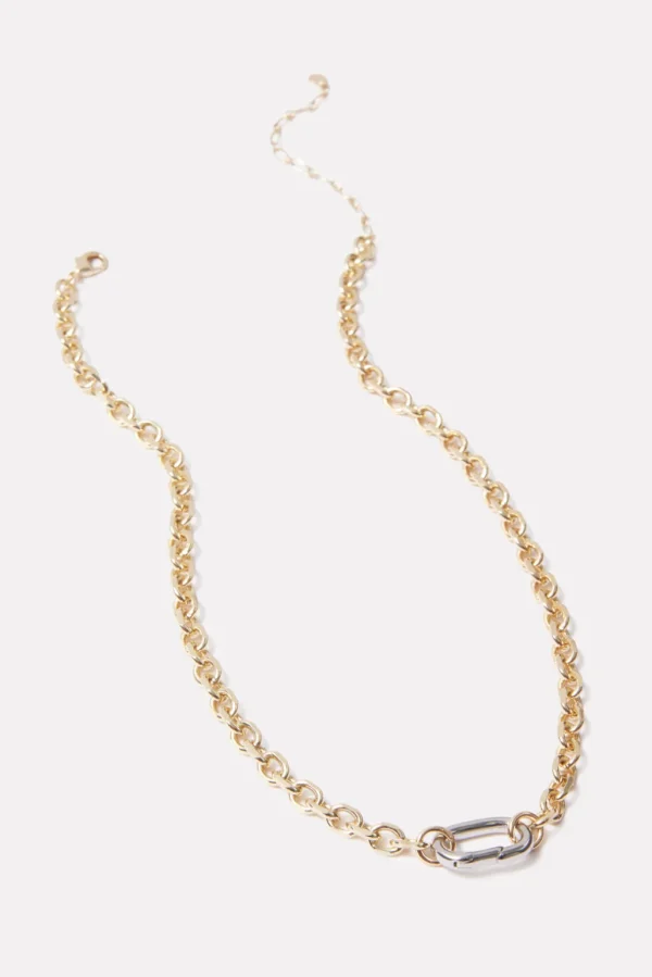 Fletcher Two Tone Necklace