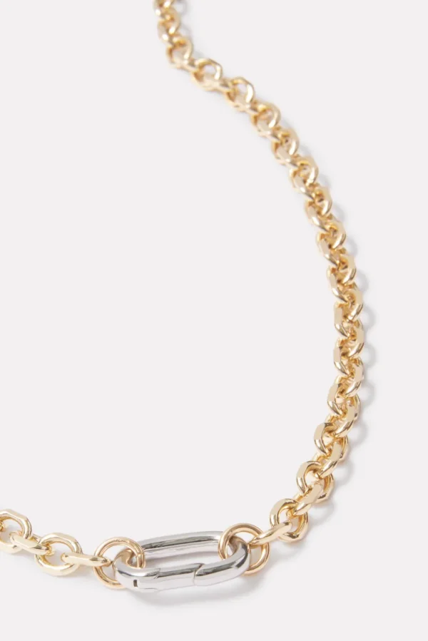 Fletcher Two Tone Necklace