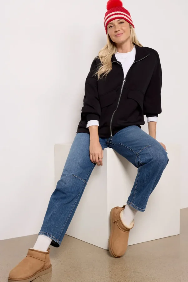 Garcia Zip Through Sweat