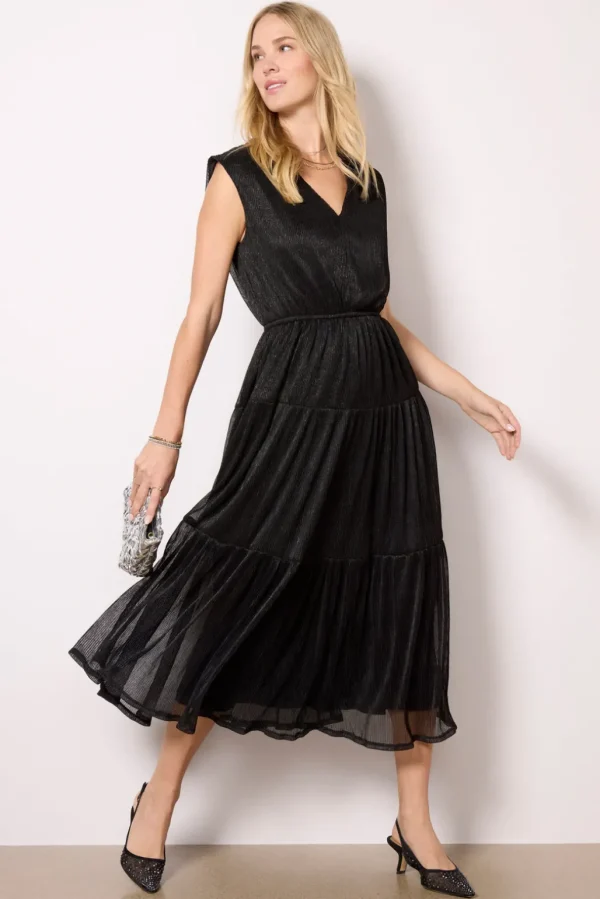 Gloria Metallic Dress