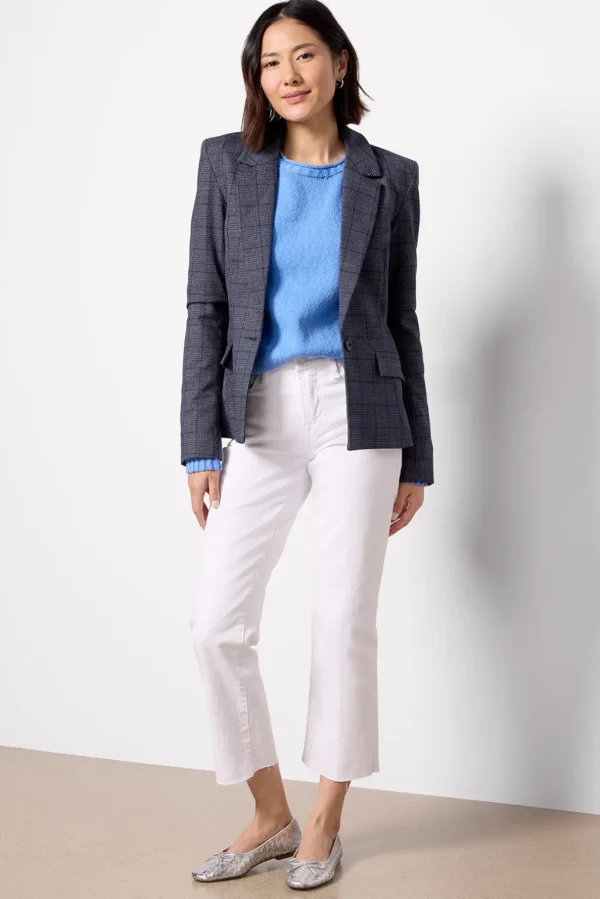 Good Petite Straight Raw Hem