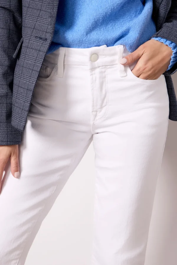 Good Petite Straight Raw Hem