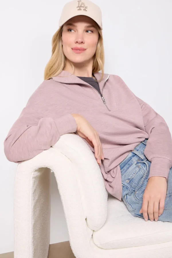 Hawley Half Zip Sweat