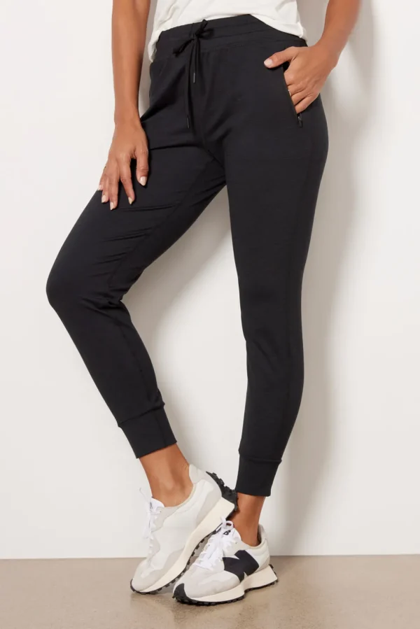 Heather Rib Street Jogger