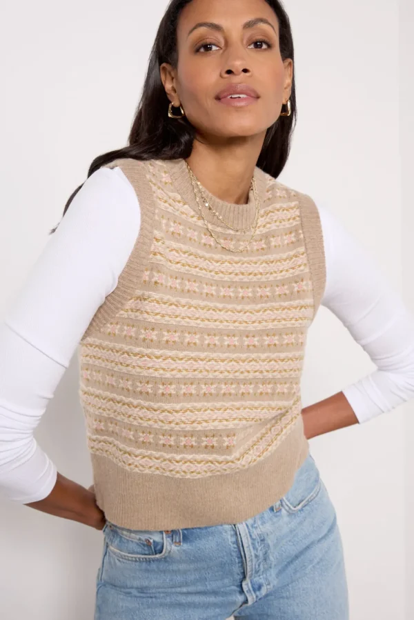 Highland Fair Isle Sweater Vest