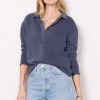Hillary Collared Sweatshirt