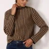 Houndstooth Pullover