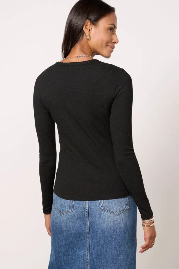 Isabella Shimmer Tee
