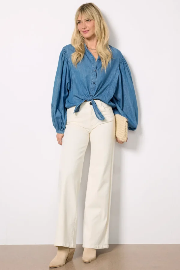 Jean High Rise Wide Leg