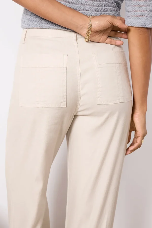 Joelle Stretch Linen Trouser