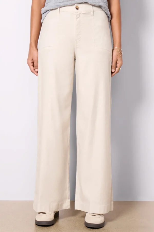 Joelle Stretch Linen Trouser