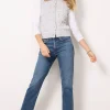 Kye Mid Rise Straight Crop