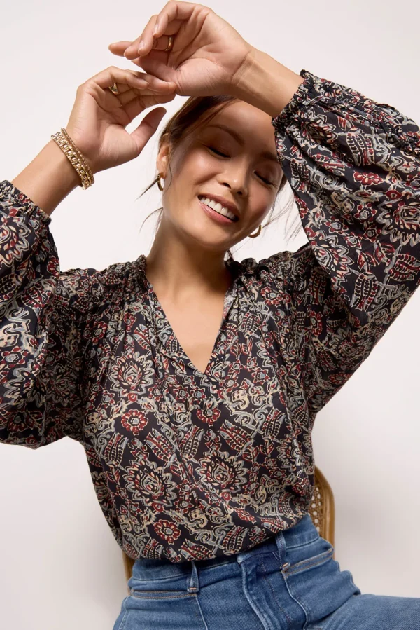 Kylie Ikat Blouse