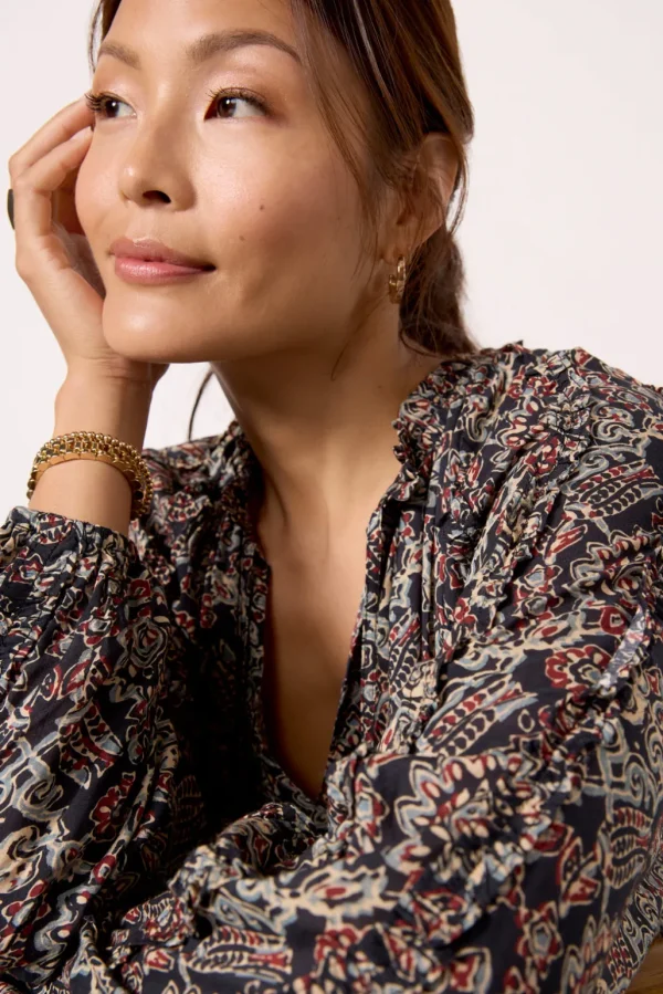 Kylie Ikat Blouse