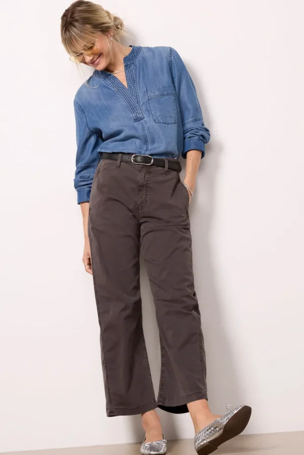 Laci Chambray Popover