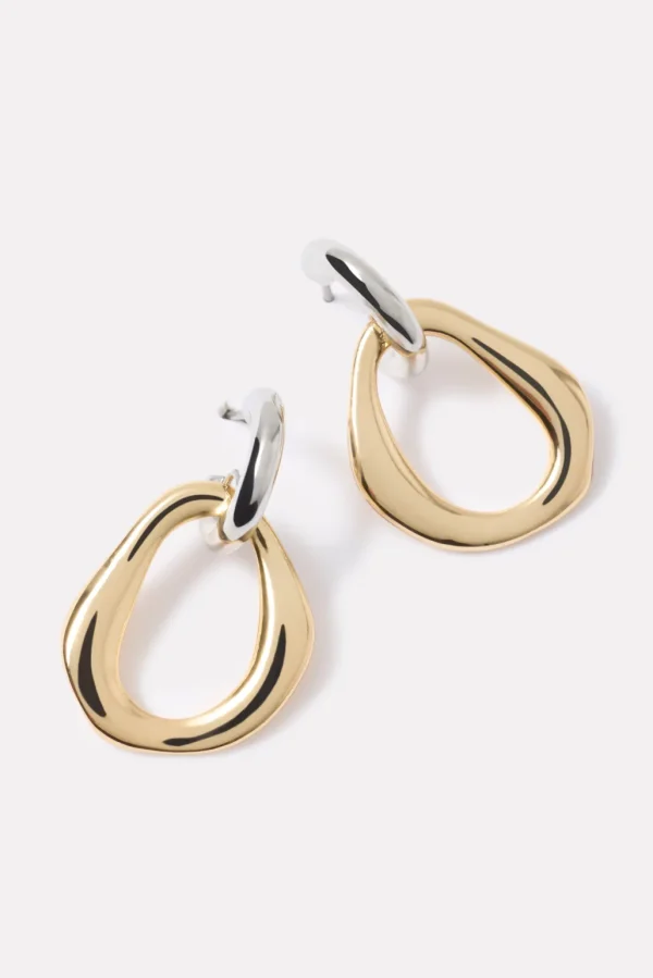 Landry Two Tone Earring