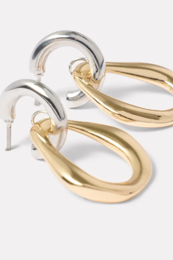 Landry Two Tone Earring